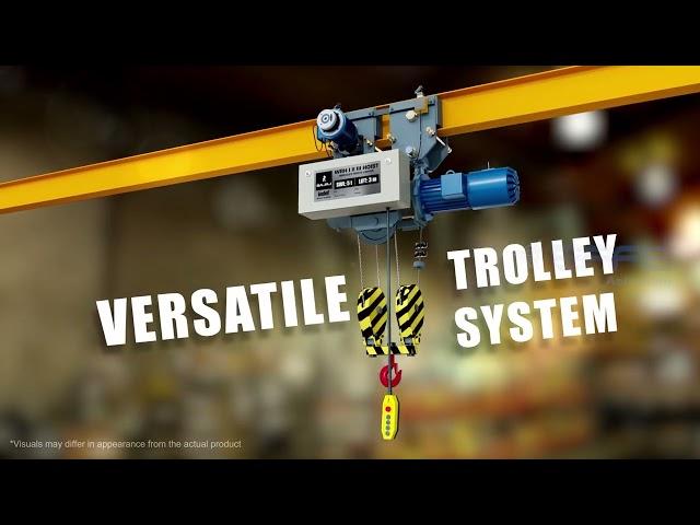 Wire rope hoists 3D animation videos | 3D Product animation | 3D Business promotional videos | EFFE