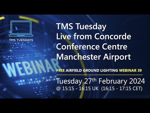 TMS Tuesday 39 - LIVE from the Concorde Conference Centre, Manchester Airport