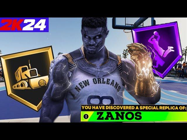 This 6'6 ZION WILLIAMSON BUILD is a BULLY in NBA 2K24! Full Build Breakdown