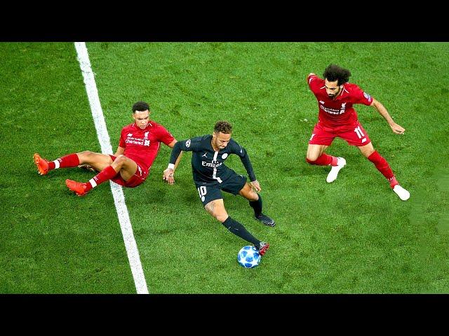 Neymar Couldn't Stop Dribbling against Liverpool | HD 1080i