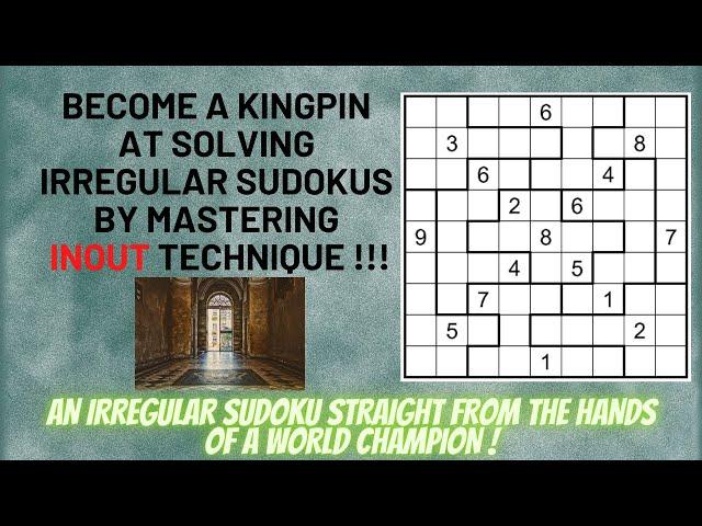 How to become better at solving Irregular sudokus ?