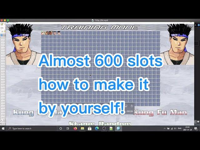 Tutorial How to add more character slots for MUGEN 1.0 or 1.1 Explained