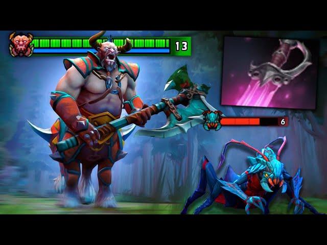 Raid Boss Centaur Warrunner One Shot Meta 7.37e19 Kills | Dota 2 Gameplay