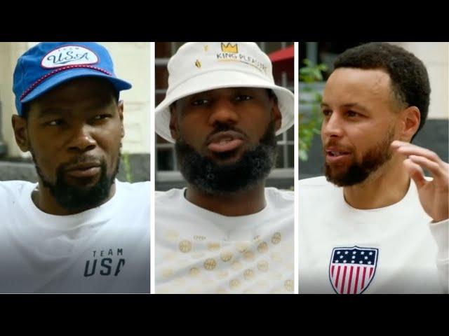 LeBron James, Steph Curry & Kevin Durant GOAT TALK