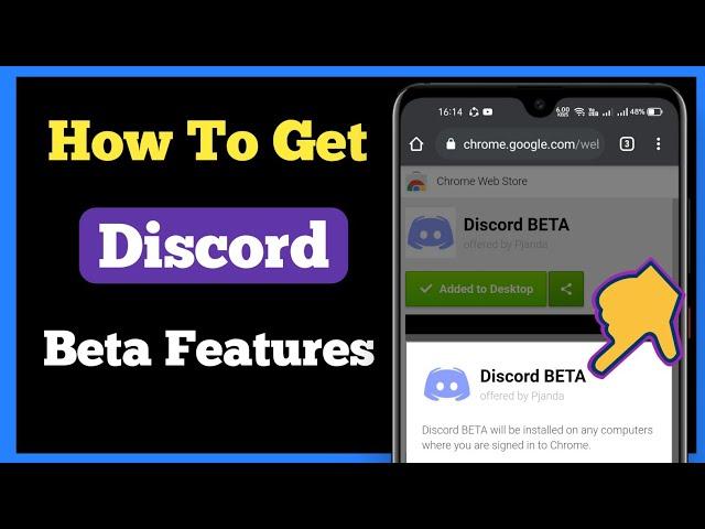 How to Get Discord Beta Features | Can you Get About Me Beta in Discord?