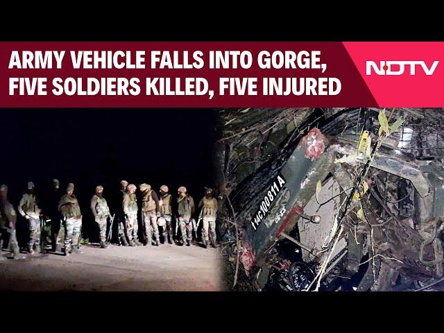 J&K Poonch Accident | 5 Soldiers Killed, Several Injured After Army Vehicle Meets With Accident