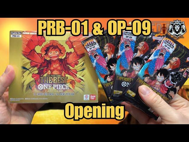 One Piece PRB-01 and OP-09 Opening! (INSANE PULLS)