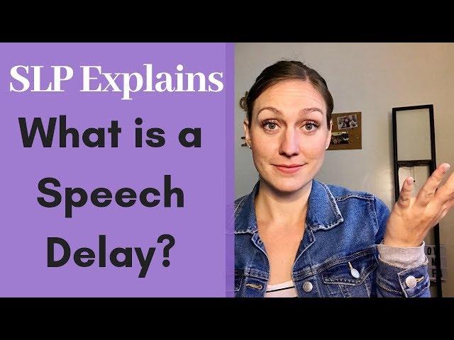 What is a Speech Delay?