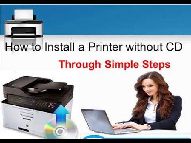 How to install a printer without the cd driver