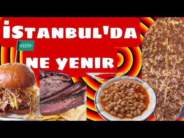 İSTANBUL'DA NE YENİR 2022 | WHAT TO EAT IN İSTANBUL | OBURCAN