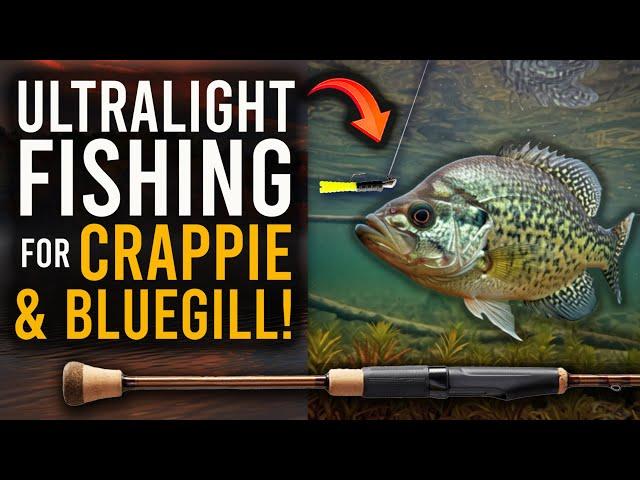 ULTRALIGHT CRAPPIE FISHING! (St. Croix Panfish Series)