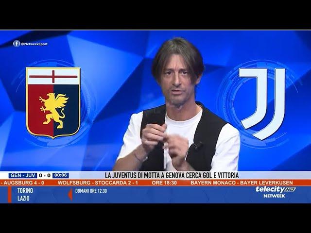 Genoa Juventus 0-3 con Francesco Oppini