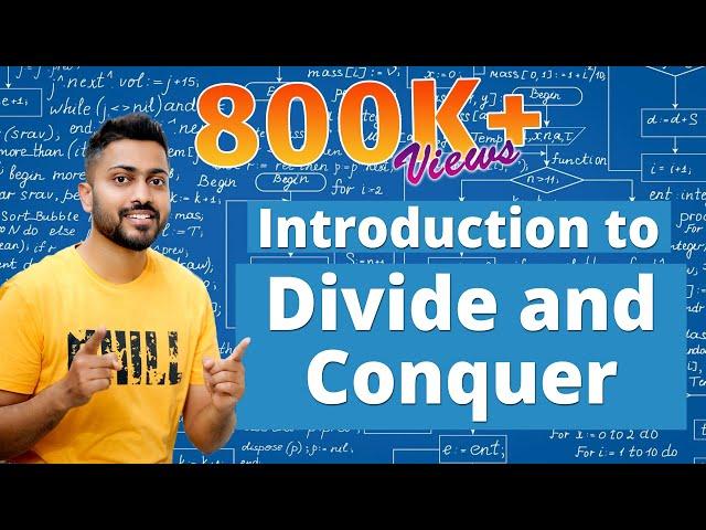 L-3.0: Divide and Conquer | Algorithm