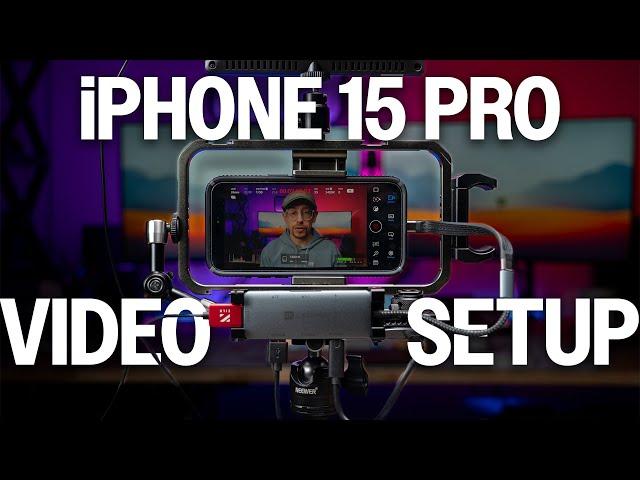 iPhone 15 Pro YouTube Setup - So Many Possibilities!