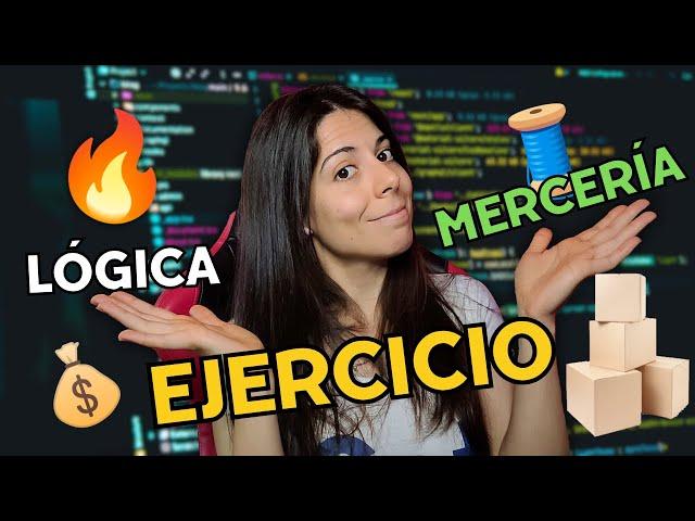  EJERCICIO LÓGICO | Gestión de una MERCERIA  | RESUELTO Paso a Paso