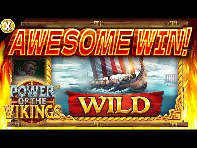  First 12,500x MAX WIN On Power of the Vikings!  EPIC Big WIN New Online Slot - Booming Games