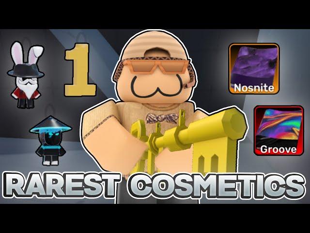 TOP 5 RAREST COSMETICS IN ROBLOX RIVALS!