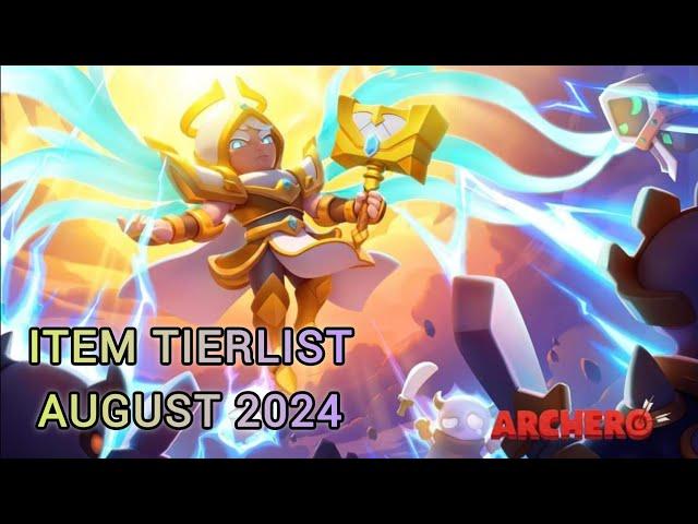 ARCHERO: Tierlist August 2024