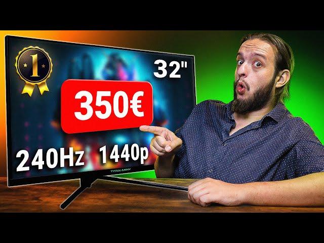 LE MEILLEUR ECRAN PC GAMER ET PS5 POUR 350€ SEULEMENT ? TITAN ARMY P32A2S2 Réellement ?