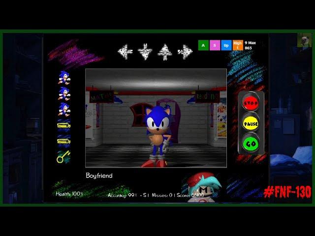 FNF'- Parallax DEMO - Hard Mode? - Sonic/FNFMOD - (130)