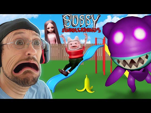 It's Adventure Time on Sussy Wussy's Playground!  (FGTeeV Mashup Games)