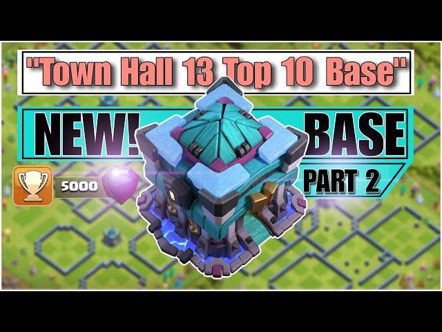 Town Hall 13 Most Powerful Top 20 Bases 2024 ( With Copy Link ) | Th13 Best Base Layout | Th13 Base