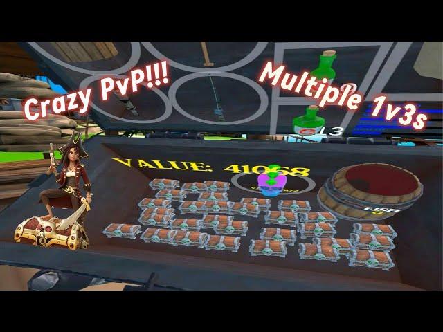 Insane Sail PvP||1v3s||Sail VR