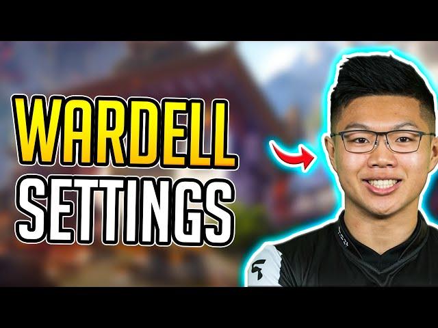 WARDELL FULL VALORANT SETTINGS - Wardell’s Settings, Keybinds, and Crosshair GUIDE - Pro Setup