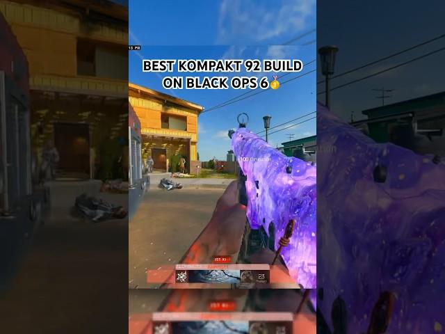 BEST KOMPAKT 92 BUILD on Black Ops 6 CLASS SETUP AT END #cod #blackops6 #bo6