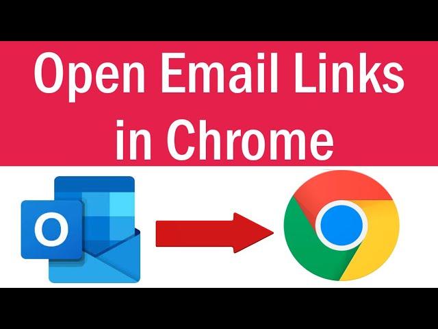 Links in Outlook Not Opening in Chrome | How To Open Email Links in Google Chrome | #Outlook