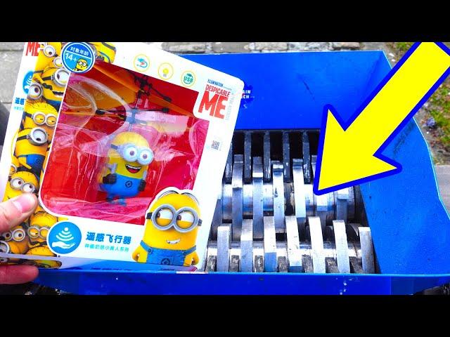 SHREDDER VS MINION TOYS : Crunchy Despicable Me Toys