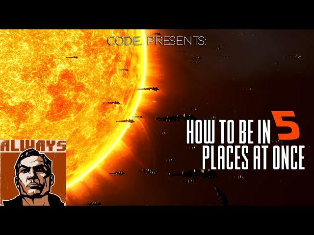 EVE Online [CODE.] How to be in 5 Places at Once. Multiboxing guide!