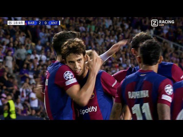 Joao Felix and Robert Lewandowski Crazy Goals vs Antwerp 