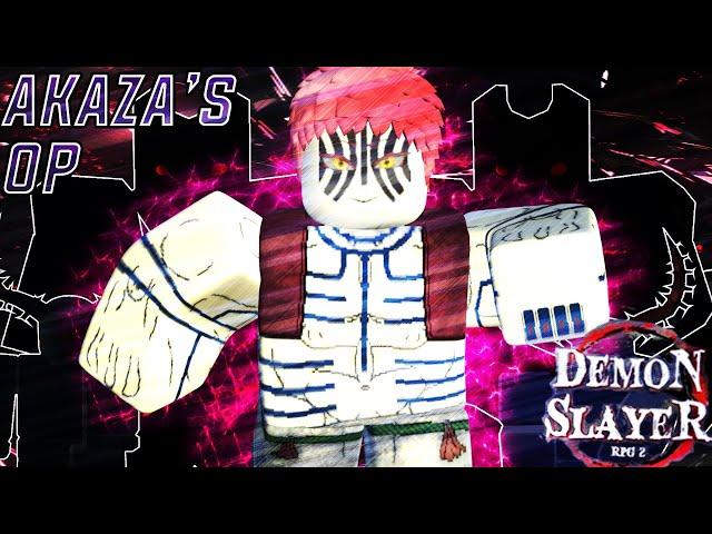 I BECAME A DEMON IN DEMON SLAYER RPG 2 | AKAZA DEMON ART IS AMAZING (ROBLOX)