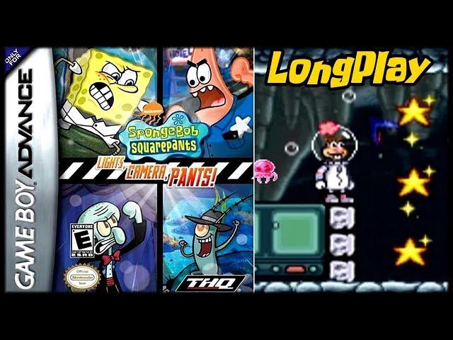 SpongeBob SquarePants: Lights, Camera, Pants! - Longplay (GBA) Full Game Walkthrough (No Commentary)