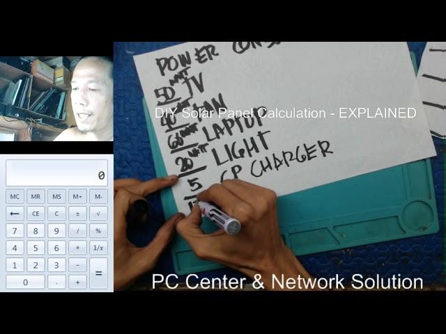 Solar Set-up Off-Grid - Computation (Tagalog Version)