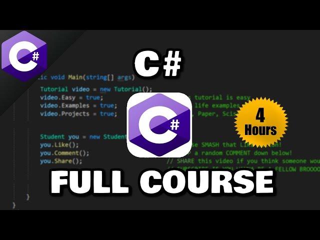 C# Full Course for free 