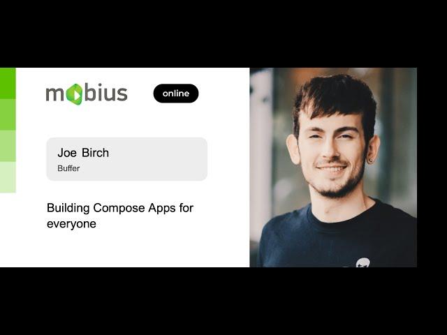 Joe Birch — Building Compose Apps for everyone