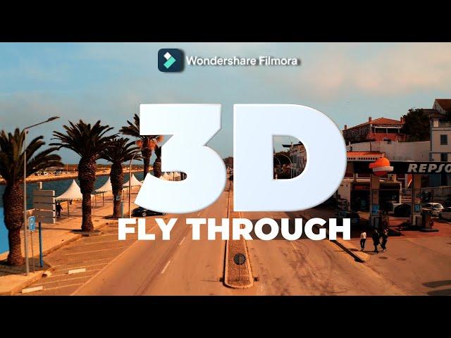 3D Fly Through Effect