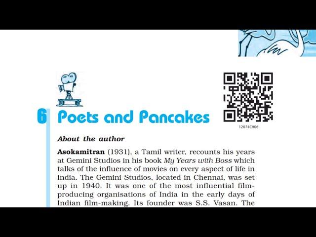 Poets and pancakes (Flamingo) line by line explanation in hindi | CBSE Class 12 English |