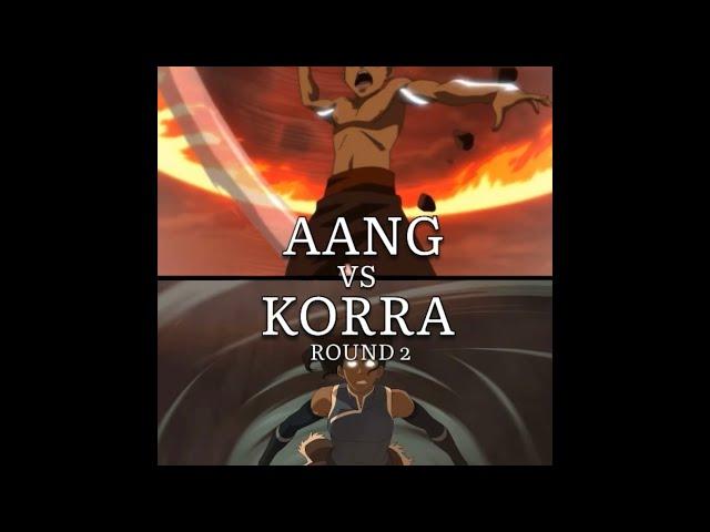 Aang vs Korra