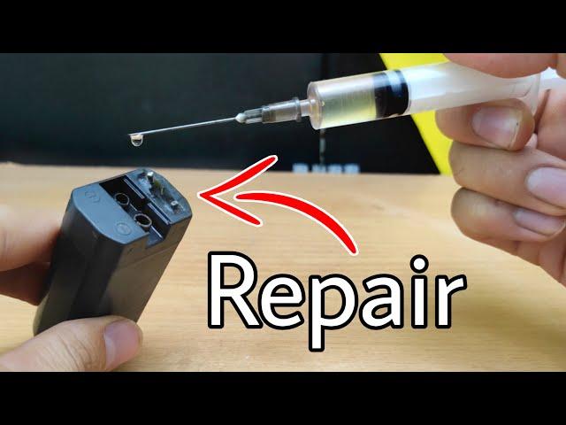 How to recover/repair 4volt lead acid battery | repair 4V battery 100% working