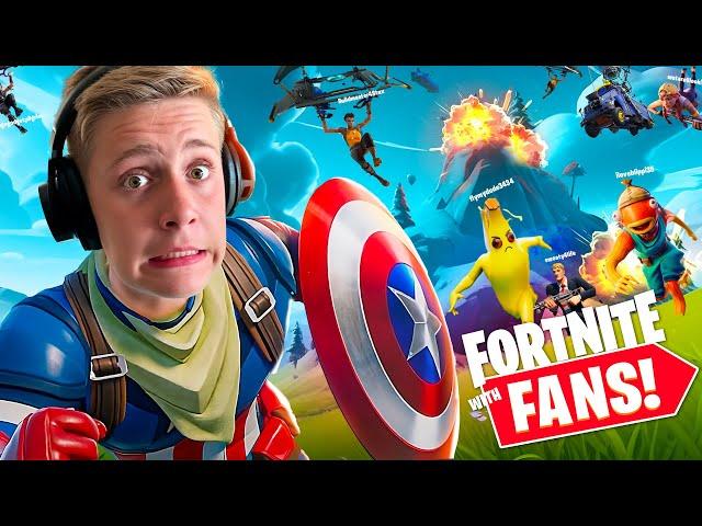 Team K-City vs FANS in Fortnite (Part 2)