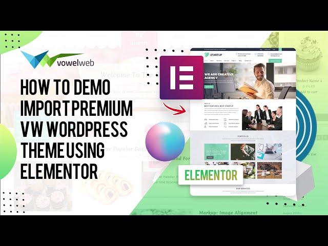 How to Import Demo Content in WordPress | Elementor Based Theme