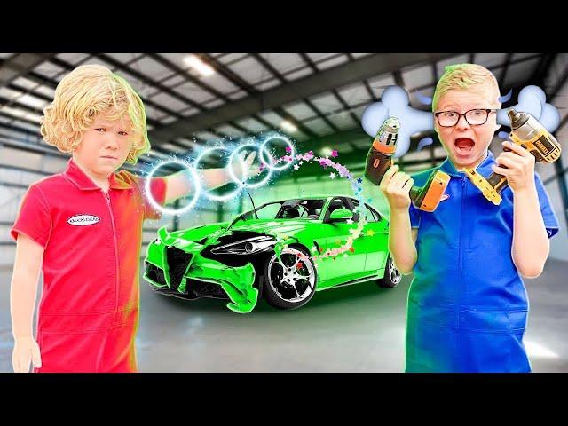 Monster Truck Kids Play Race and Smash Pretend Play