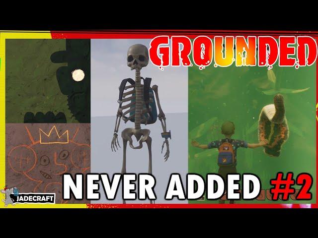 GROUNDED Leeches, Water Striders, Traps, Pictures And More! Part 2 CUT Content!