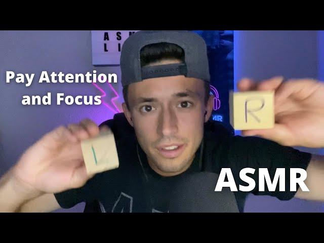 Pay Attention/Focus ASMR | 28th ASMR Video