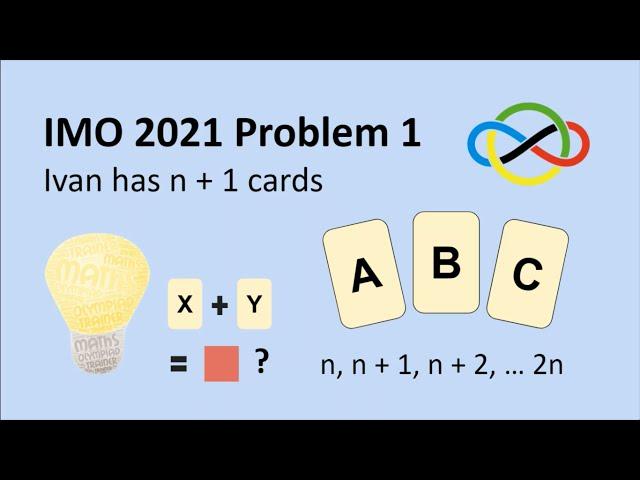 International Mathematical Olympiad 2021 Problem 1