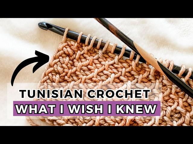 TUNISIAN CROCHET - 8 Sneaky Secrets All Beginners Should Know