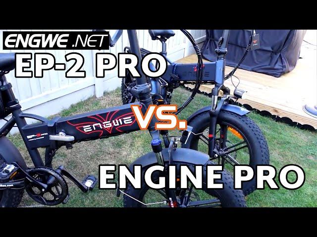 ENGWE EP-2 PRO vs. ENGINE PRO Comparison and Review of Advanced Fat Tire Ebikes